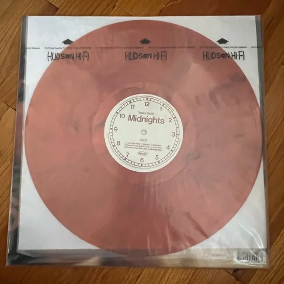 Signed Taylor Swift Midnights Vinyl - Picture 3 of 4